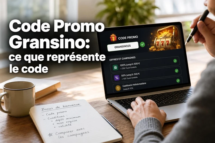 Code Promo Gransino: ce que représente le code