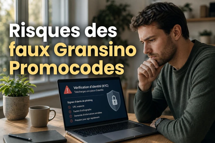 Risques des faux Gransino Promocodes