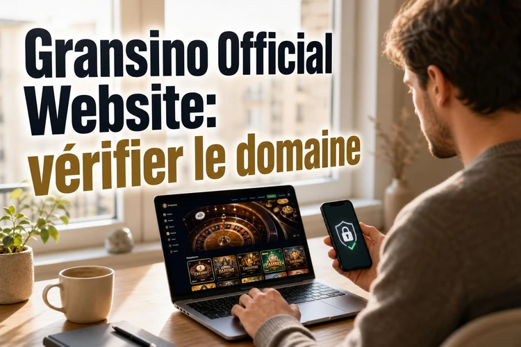 Gransino Official Website: comment vérifier le domaine et éviter les faux sites