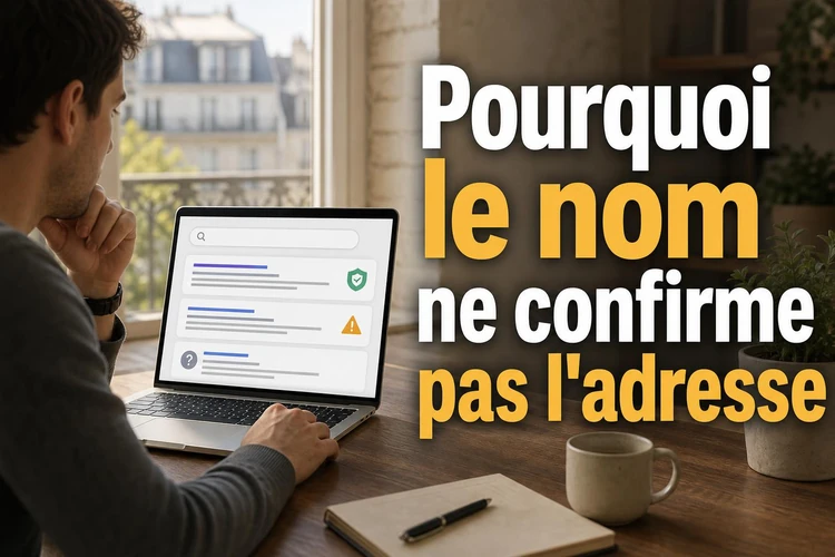 Gransino Official Website: pourquoi le nom dans la recherche ne confirme pas l'adresse
